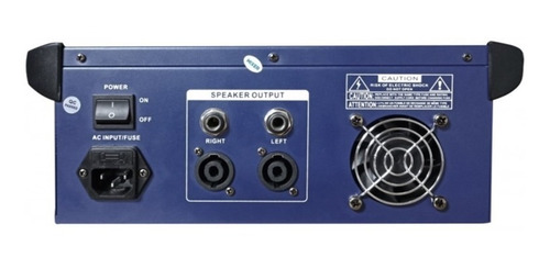 Imagen 2 de 10 de Mixer Potenciado Apogee Pc-10 10 Canales