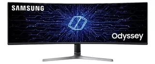 Monitor Gamer Curvo Samsung Rg9 49 120hz Qhd Ultrawide Color Dark Blue Gray