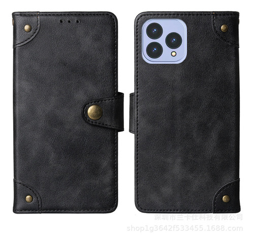 Funda De Anticaída For Cubot P80 Flip Cartera Tipo Cartera