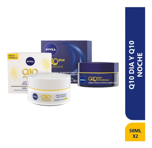 Nivea Crema Q10 Anti Edad Día & Noche - g a $1103