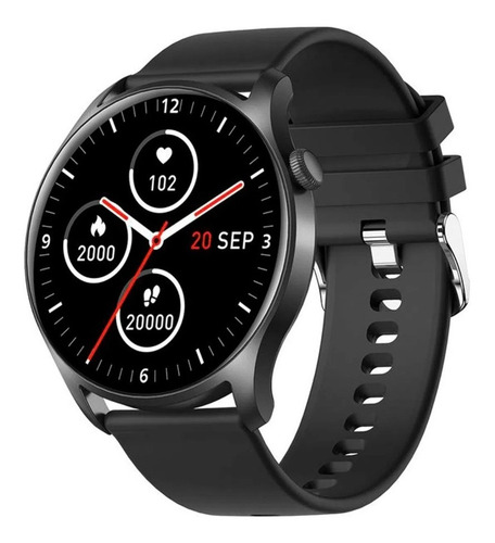Imagen 2 de 10 de Smartwatch Colmi Sky 8 Black Notificaciones Deportes Salud