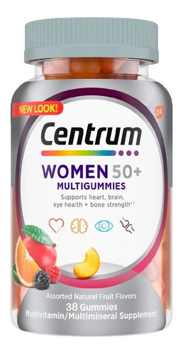 Centrum Suplemento Multivitamínico 50+ Para Mujeres 38ct,  Formulado Con Vitaminas B Para Ayudar A Apoyar La Energía Y El Metabolismo Y Vitaminas Antioxidantes C Y E Para Apoyar La Inmunidad.