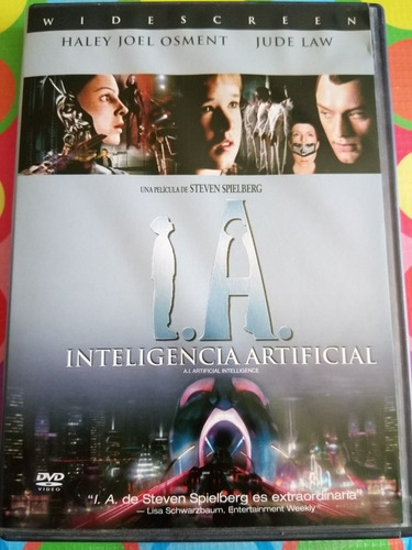 Dvd I A Inteligencia Artificial  Steven Spielberg 2 Dvs