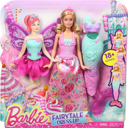 Muñeca Barbie Hadas set De Juego Fantasy Dress Original