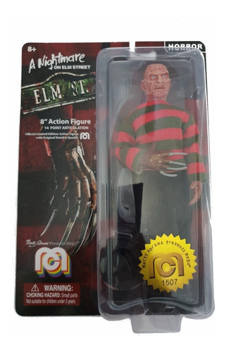 A Nightmare On Elm Street Freddy Krueger Mego Horro Envio Gr