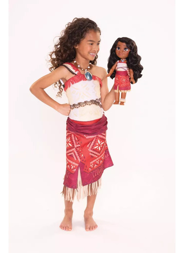 Muñeca mi amiga cantante Moana y Heihei Disney Sunny Doll 4382