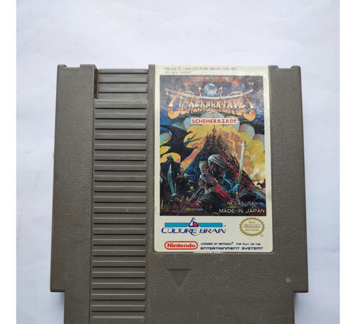 The Magic Of Scheherazade Nintendo Nes