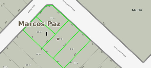 Imagen 1 de 3 de Lote En Marcos Paz