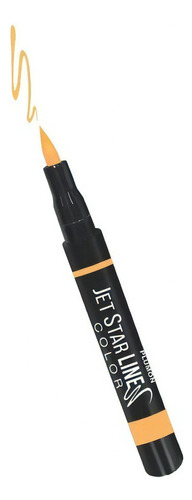 Idi Makeup Delineador De Ojos Fibra Jet Star Line 03 Orange