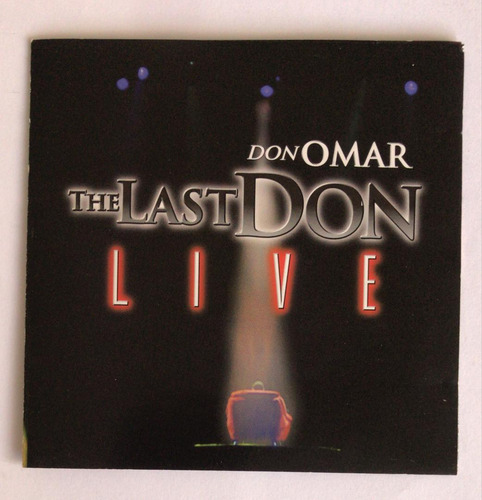 Don Omar The Last Don Live 2 Cd S Original Usado Qqp. Ag (Usado)
