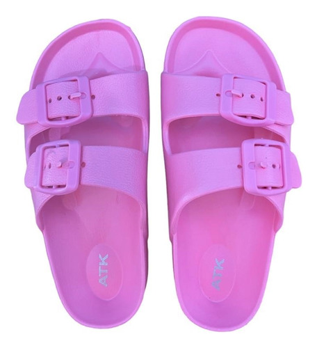 Sandalias Atomik Unisex Ojotas Birk Goma Agua Livianas 