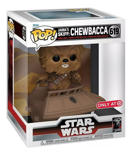 Funko Pop Star Wars 40 Aniversario Figura Chewbacca #619 