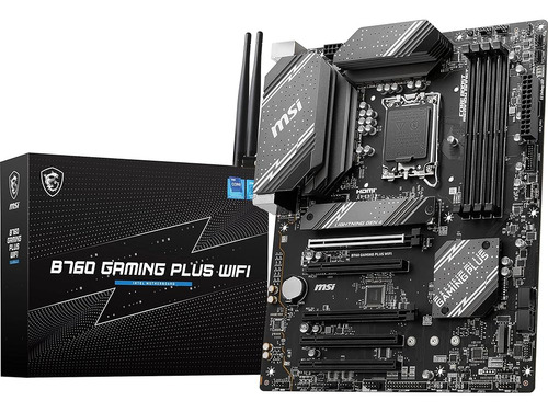 Msi B760 Gaming Plus Wifi Gaming Motherboard (soporta Proces