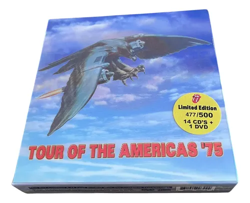Box 14 Cds + Dvd Rolling Stones Tour Of The Americas '75
