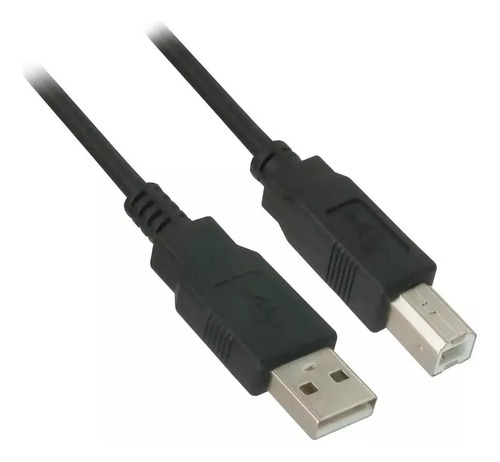 Cable Usb De Alta Velocidad 2.0 A-b - 3mts - Negro