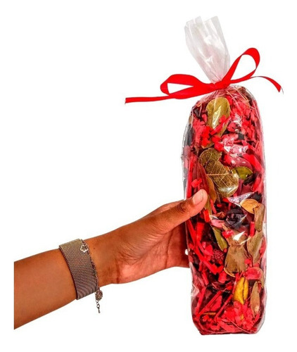 Folhas Secas Com Aroma Pout Pourri Purri Pacote Aromatizado Cor Vermelho