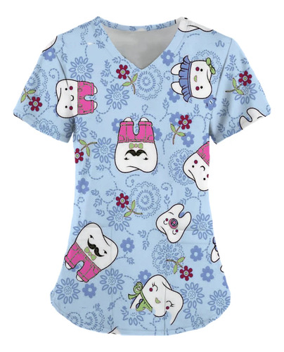 Toeth Scrub Bops, Uniforme De Trabajo Para Dentista, Enferme