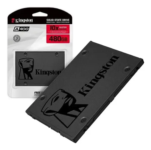 Disco Solido Ssd Kingston A400 480gb Color Negro