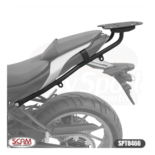 Suporte Bau Traseiro Yamaha Mt07 Mt 07 19/... Scam Spto466