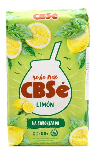 Yerba Mate Cbse Limon 500g 
