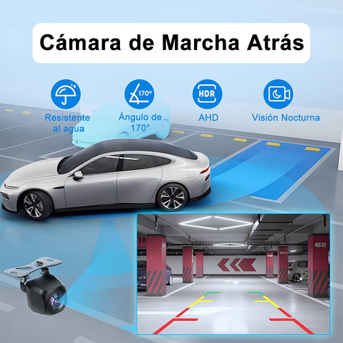 Autoestéreo Pantalla Táctil 4+64gb Chevrolet Onix 2020-2023 Negro