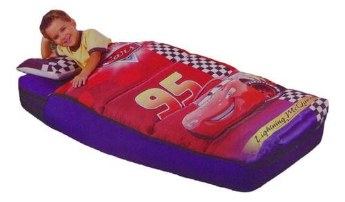 Sobre De Dormir Inflable Disney Cars Original Y Oficial