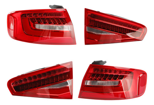 Lámpara Trasera De 4 Piezas Para Audi A4 B8.5pa 13-16