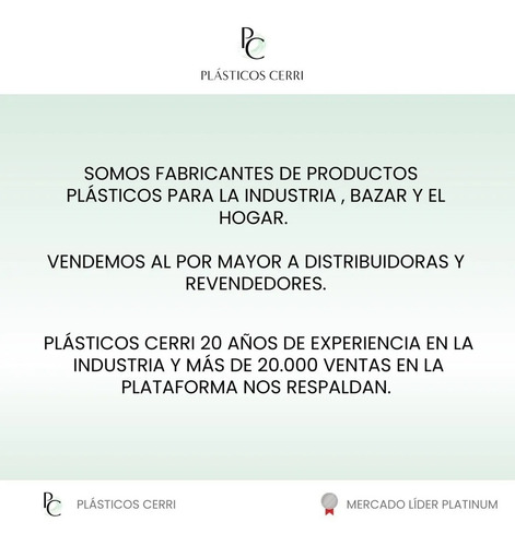 Imagen 4 de 5 de Embudo Plástico Grande 20 X 22 Gastronomía Laboratorio