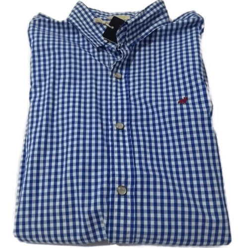 Camisa Hombre Inside Cuadros Talle S/m