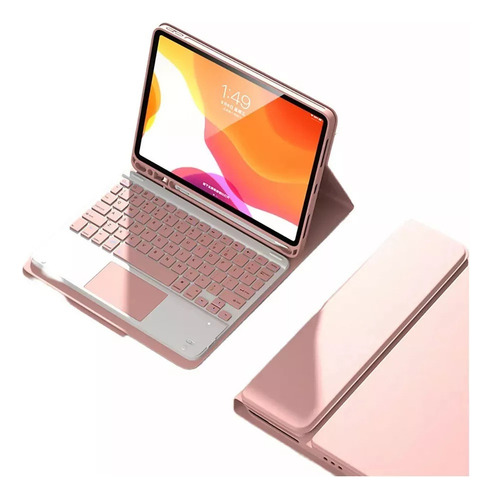 B Funda+teclado Sensible Al Tacto For Galaxy Tab S9 Fe 10.9