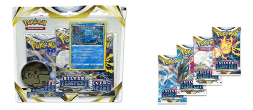 Cartas Pokémon Blíster Silver Tempest Original 