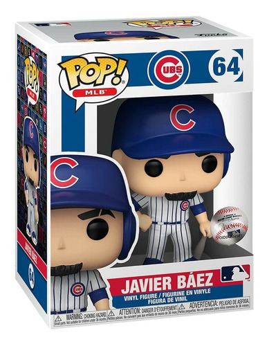 Funko Mlb Pop Chicago Cubs Javier Baez