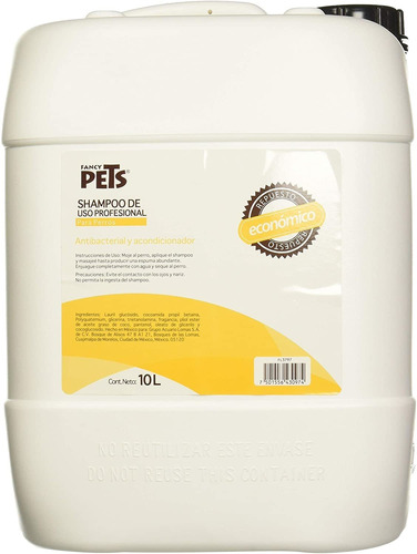 Champu Antibacteriano Uso Profesional 10 L. Fanypets