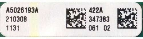 Main Sony Modelo Xr-65a90j / A5026193a / 1-010-522-31 (Usado)