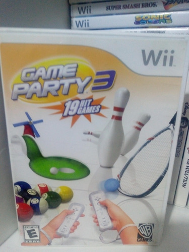 Juego Para Nintendo Wii Game Party 3 Wiiu Wii U Sports Resor