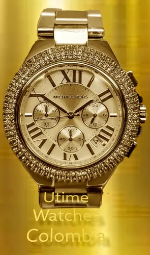 Exclusivo Reloj Michael Kors Camille Cristal Swarovski Mujer