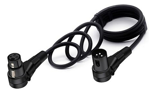 Cable Xlr Macho A Hembra 10m Negro ¡mejora Tu Conexión De Au