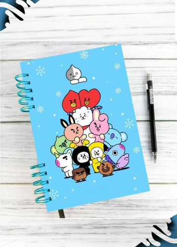 Bt21 Kpop Bts Agenda Regalos Personalizados 