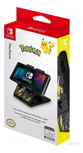 Estacion De Juego Nintendo Switch Diseño Pikachu