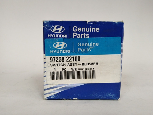 Interruptor Soplador A/a Hyundai Accent 00-05 Original