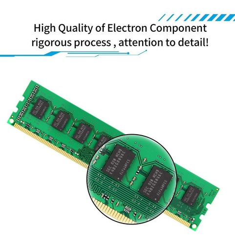 Memoria Ram Kuesuny Ddr3 1333mhz 2gbx2 Pc3 10600 Udimm