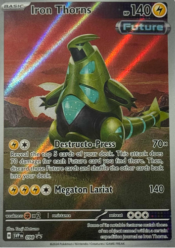 Pokemon Tcg Iron Thorns 098 Promo