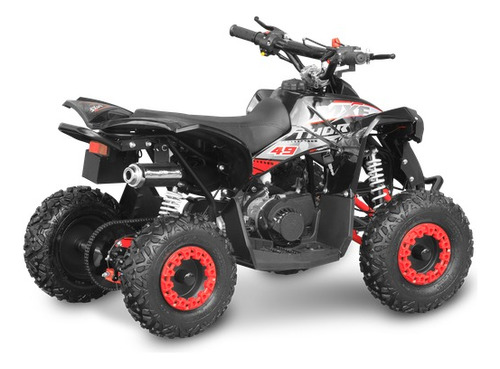 Mini Quadriciclo Infantil Gasolina Mxf 49cc Thor Vermelho
