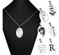 Comprar Colar Corrente Feminino Masculino Data Nome Casamento Namoro