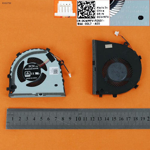 Enfriador De Cpu Portátil Para Dell G3-3579 3779 G5