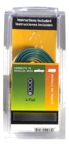 Hopkins - Kit De Extremo De Remolque Plano De 4 Cables, Cab