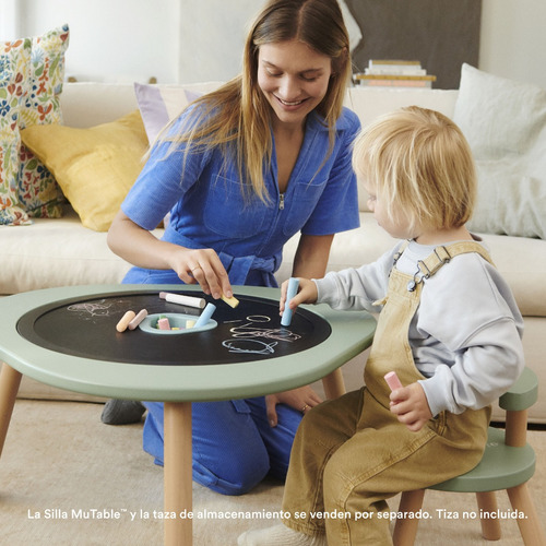 Stokke® Mutable Mesa De Juegos White Y 2 Sillas