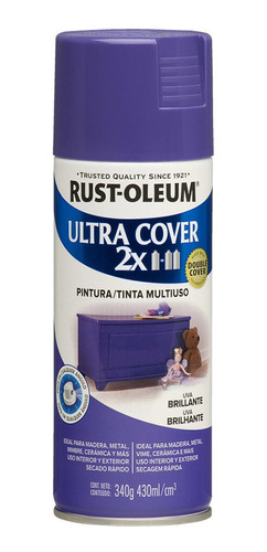 Aerosol Multiusos Ultra Cover 2x Uva Brillante 340g