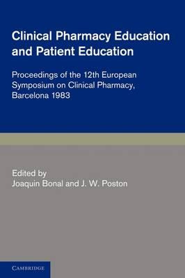 Libro Clinical Pharmacy And Patient Education - J. W. Pos...