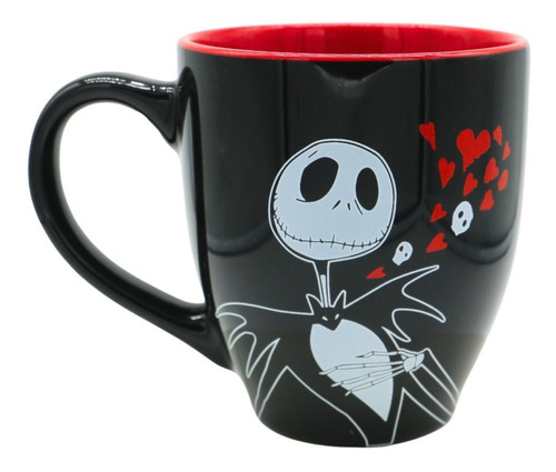 Taza Jack Skellington, Corazones, Romántico